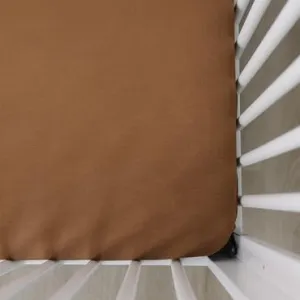 Stretch Crib Sheet | Mustard