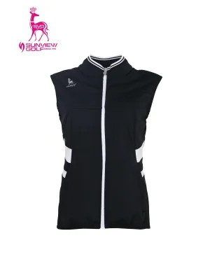 Stripe Tipped Vest