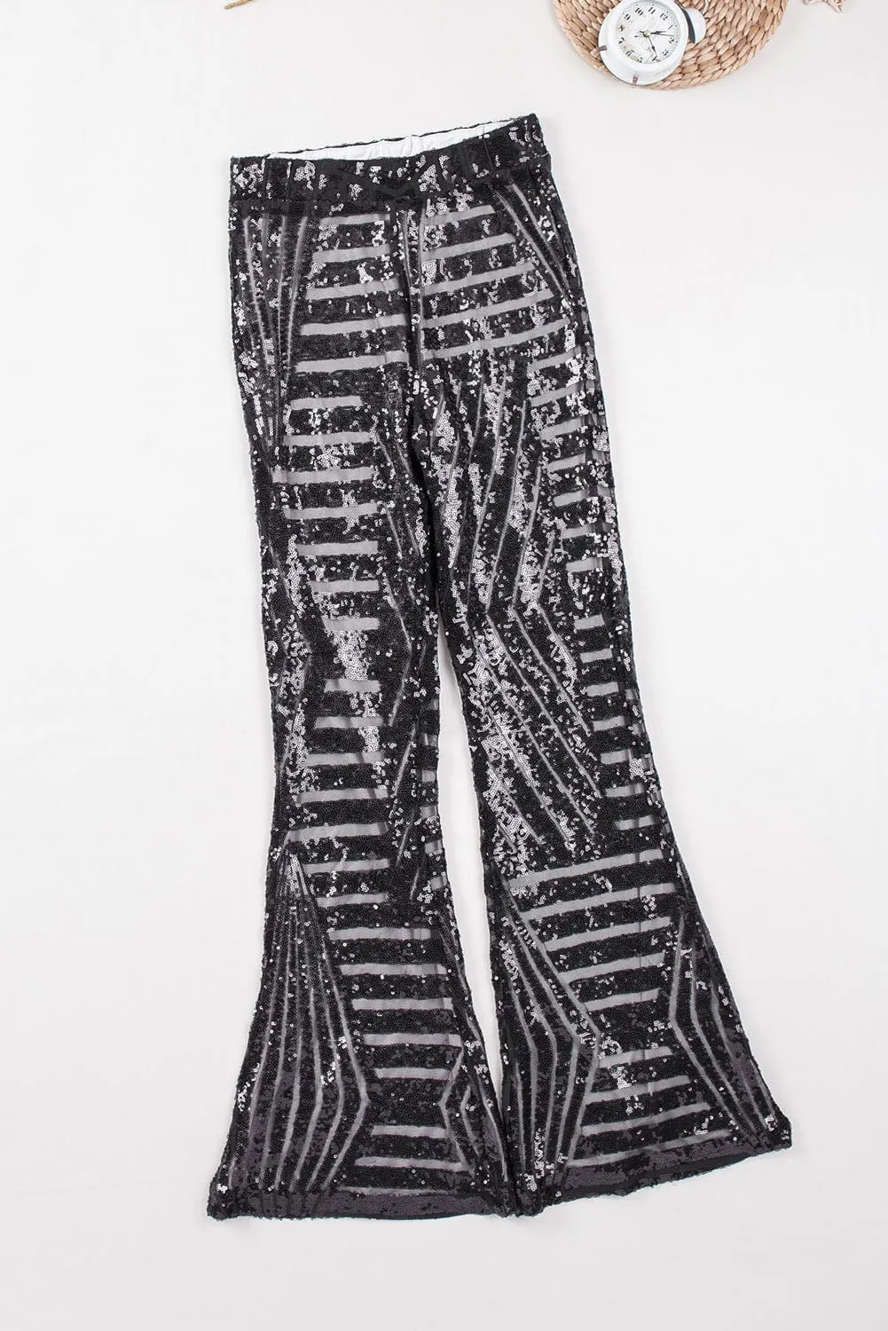 Striped Sexy Slim Fit Knitted Pants