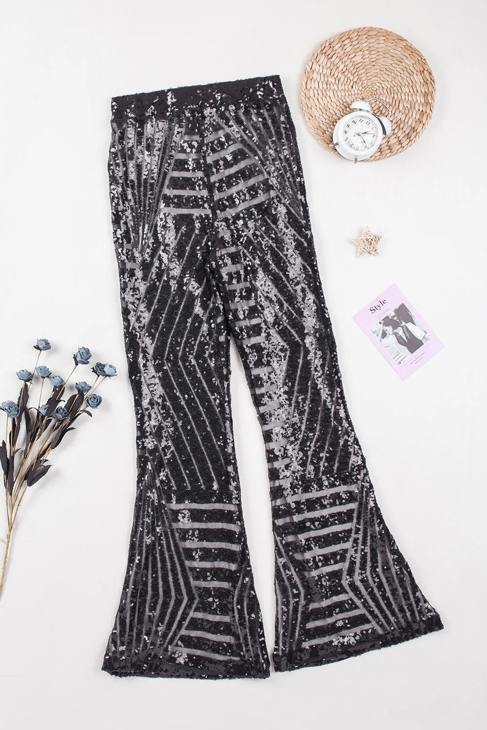 Striped Sexy Slim Fit Knitted Pants