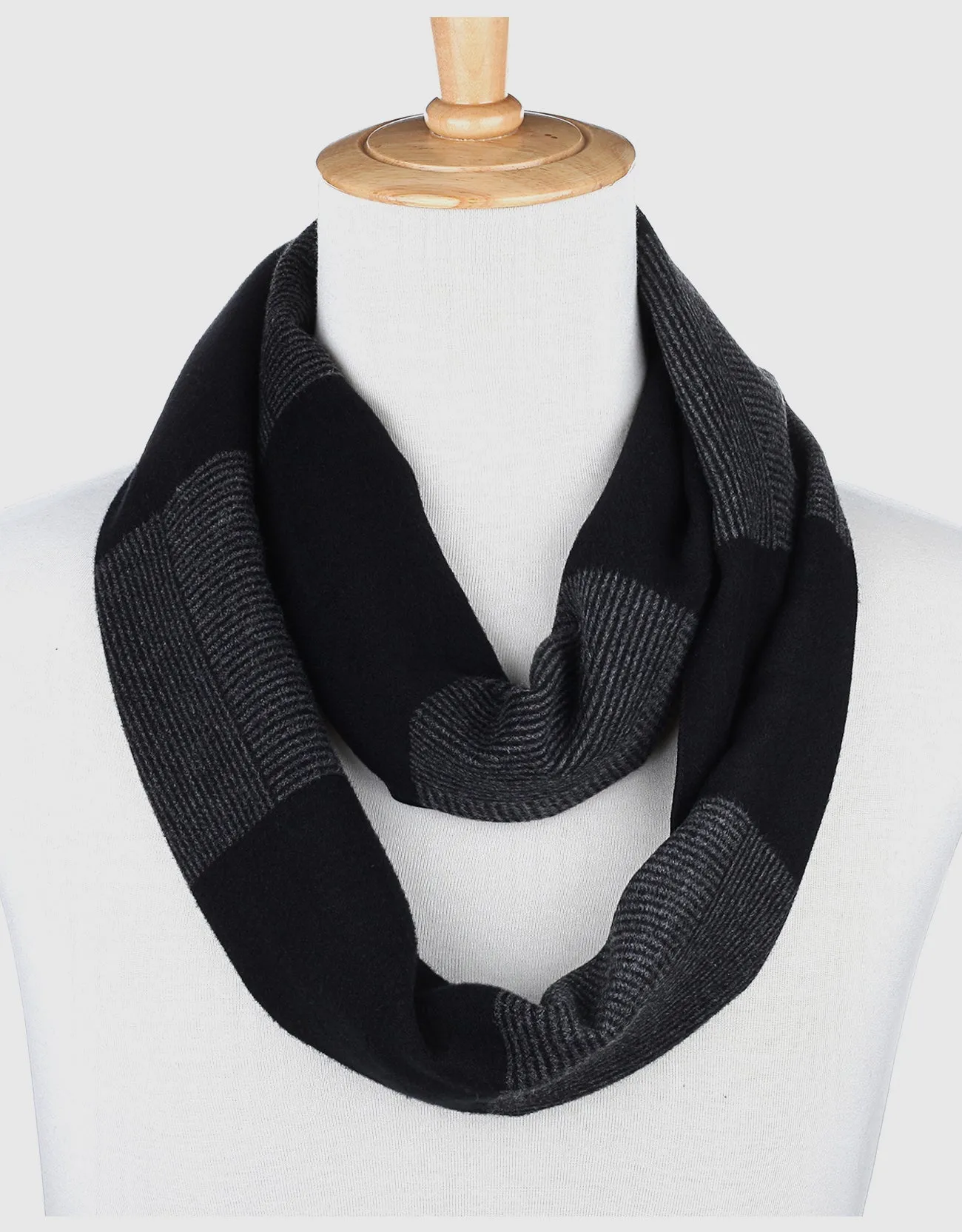 Stripey Fashionable Winter Scarf