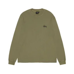 Stüssy - Men's Basic Stock Ls Thermal - (Olive)