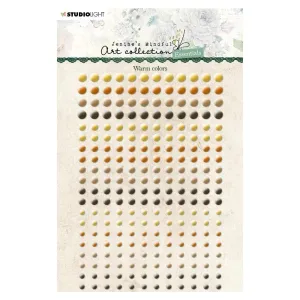 Studio Light Essentials Self-Adhesive Pearls Nr. 04, Warm Colours