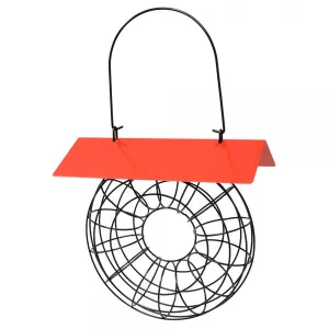 Suet & Seed Ball Feeder Red Roof