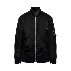 Suiting Blouson Jacket in Black
