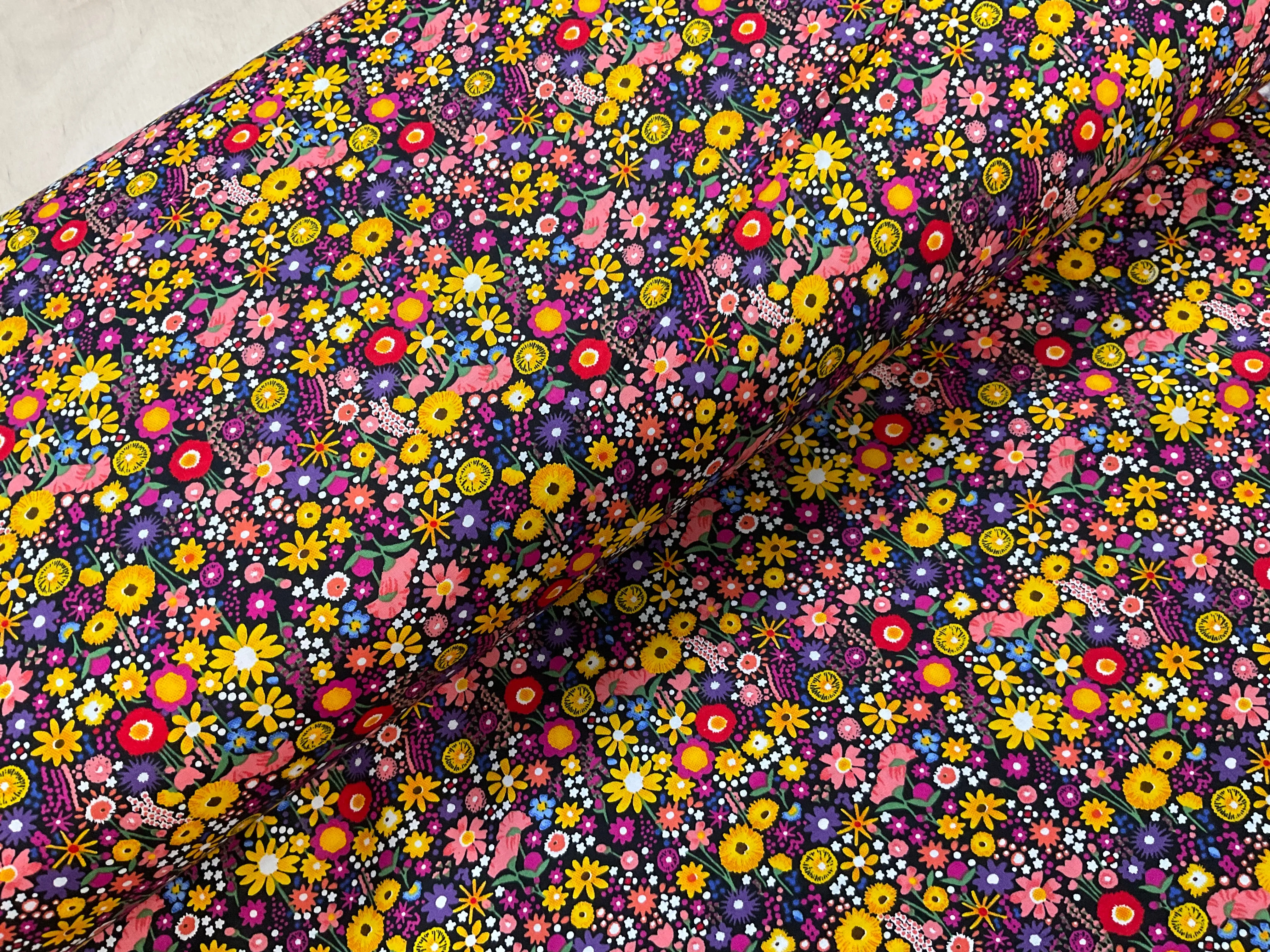 Summer Meadow Cotton Poplin