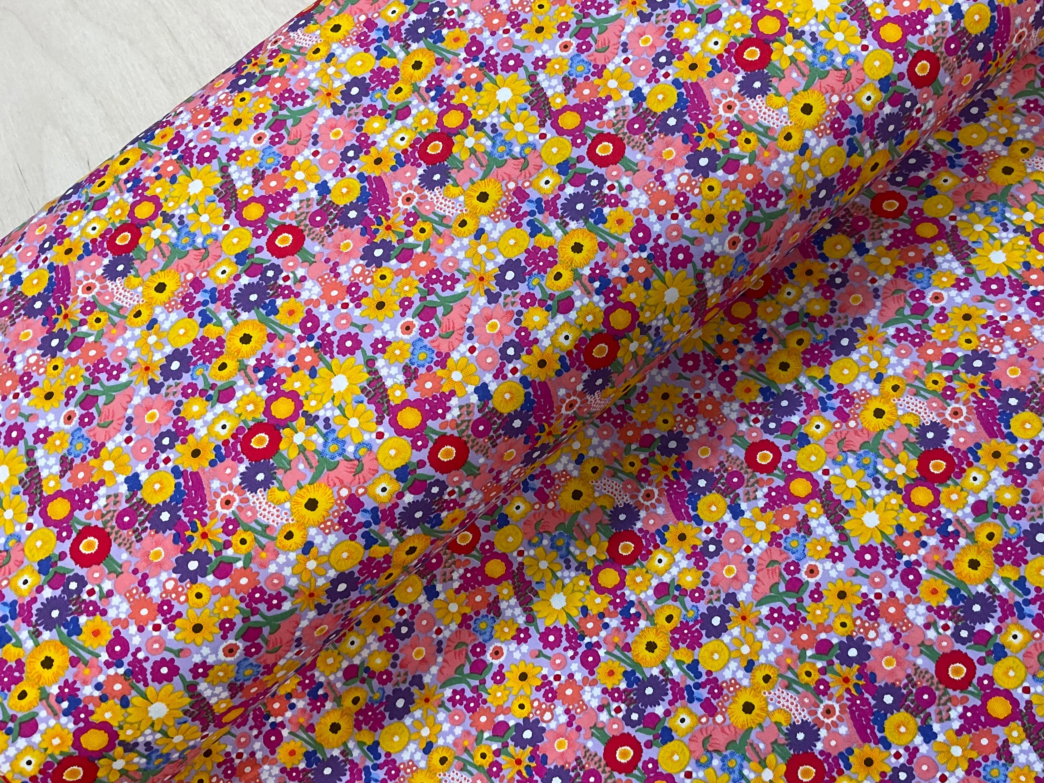 Summer Meadow Cotton Poplin