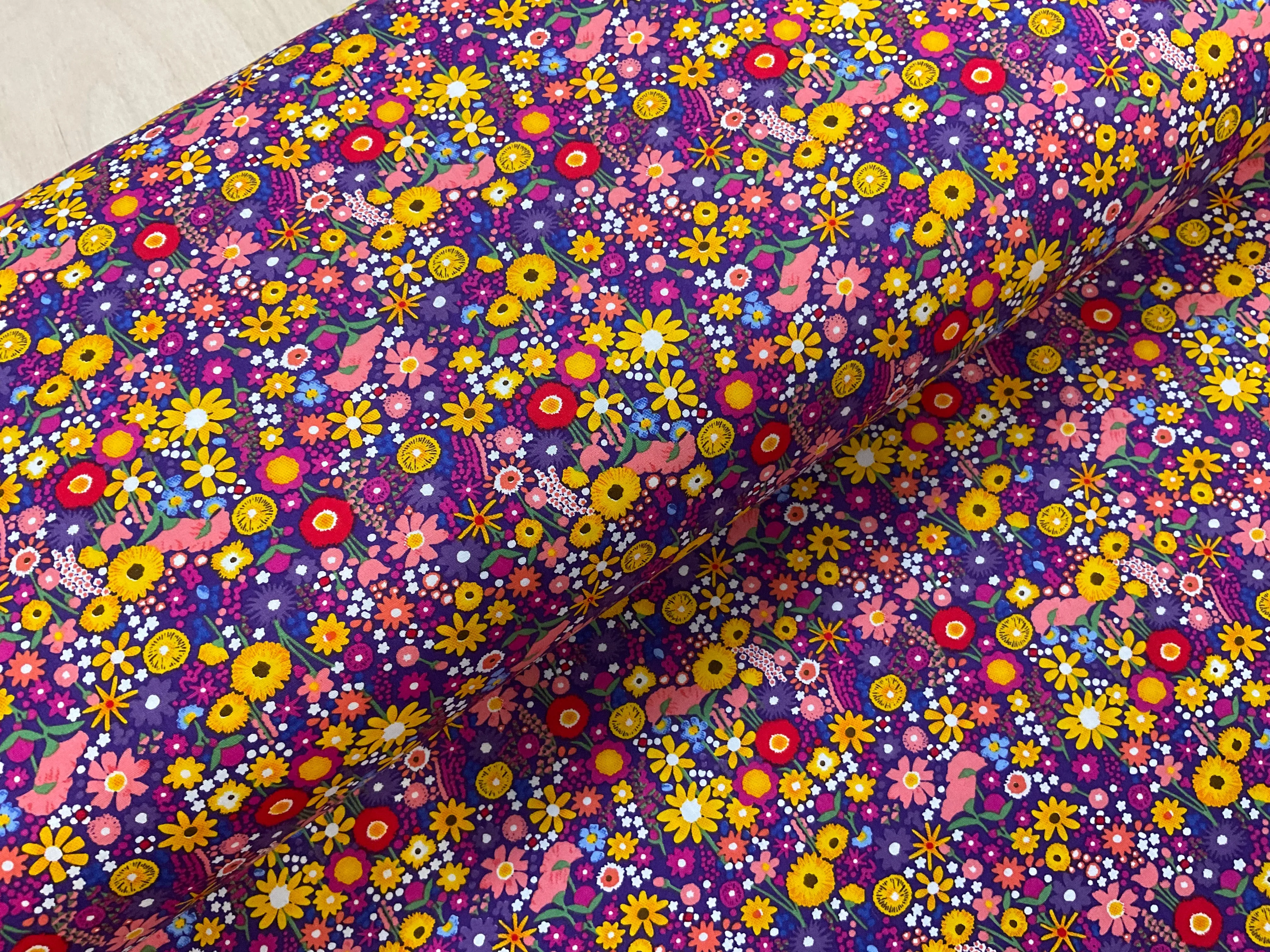 Summer Meadow Cotton Poplin
