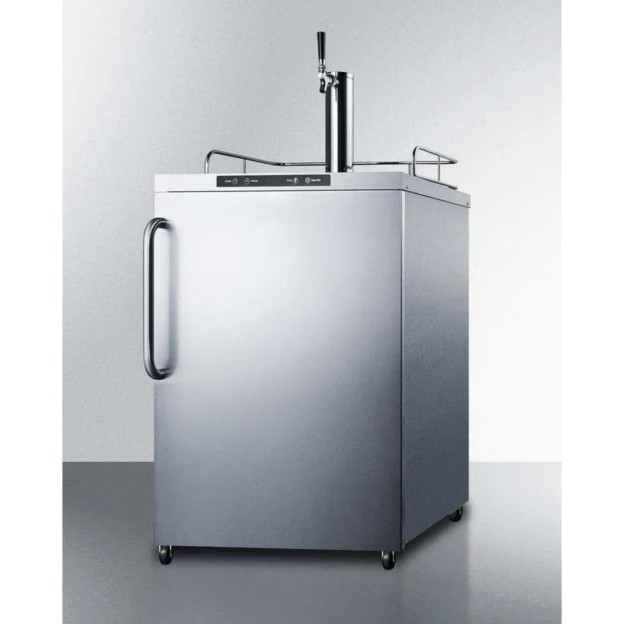 Summit 24" Wide Outdoor Dual Tap Kegerator SBC635MOS7