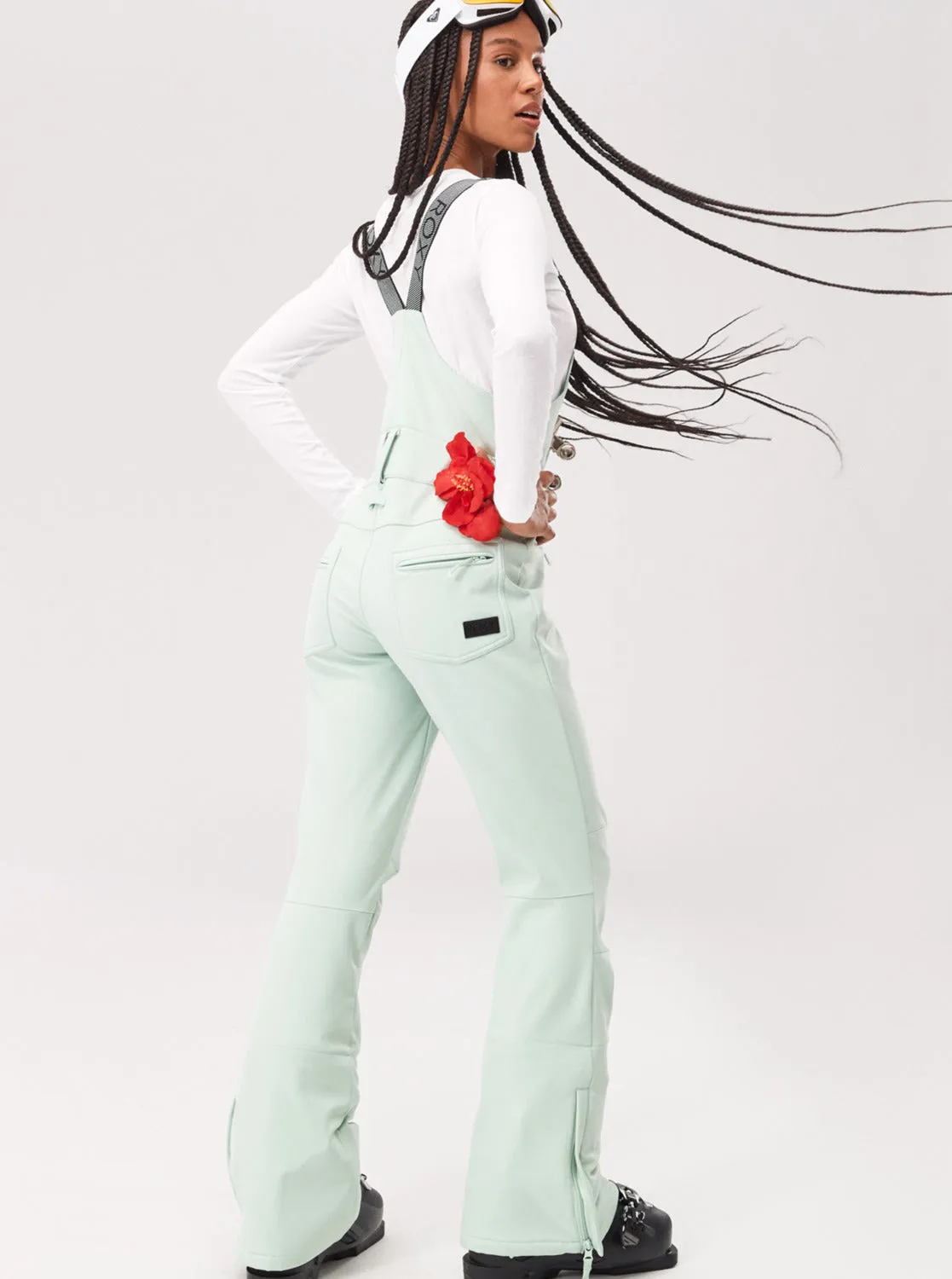 Summit Technical Snow Bib Pants - Cameo Green