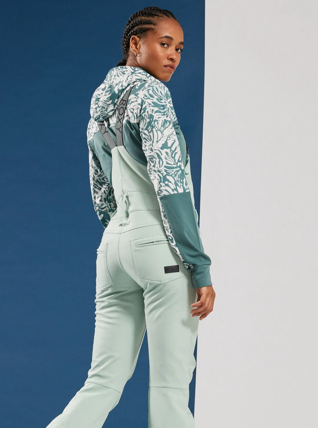Summit Technical Snow Bib Pants - Cameo Green