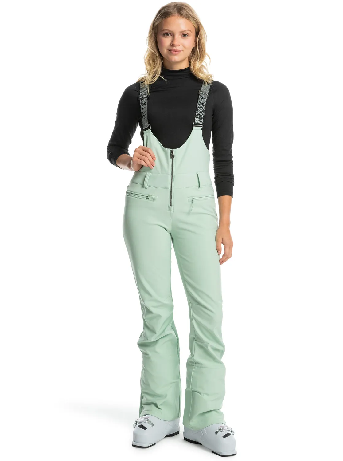 Summit Technical Snow Bib Pants - Cameo Green