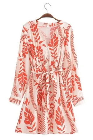 Sunday Floral Long Sleeve Dress