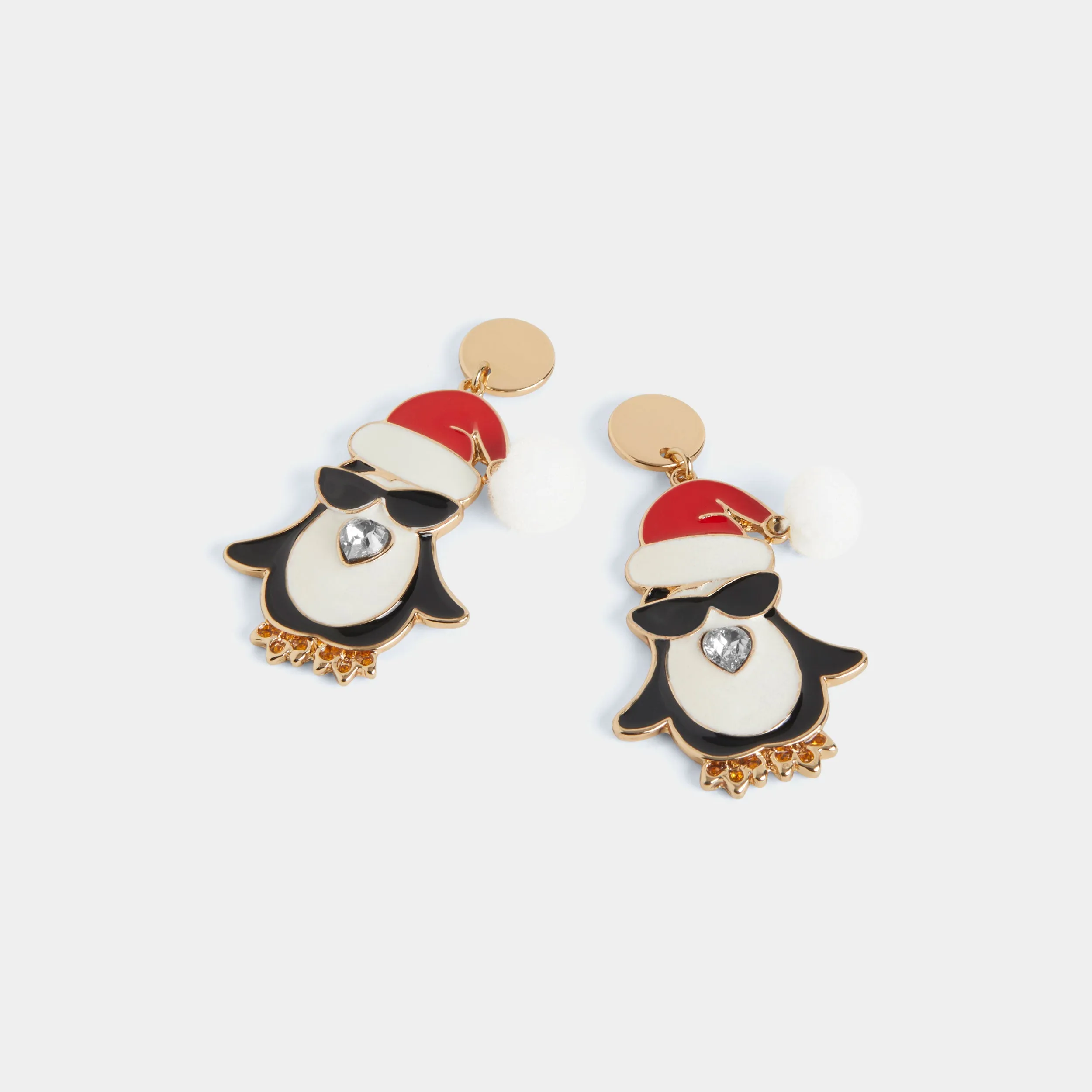 Sunglasses Penguin Earring
