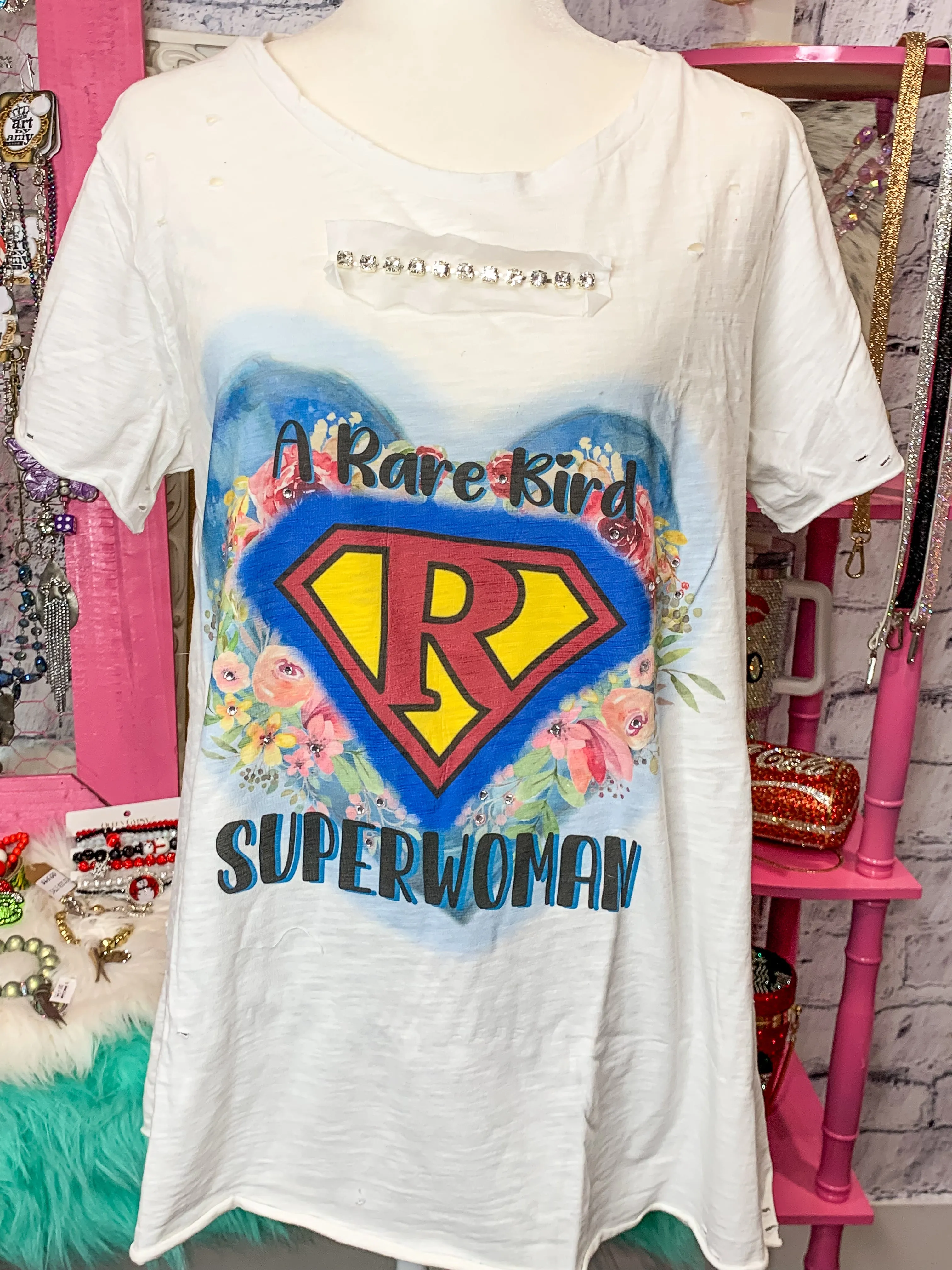 Superwoman A Rare Bird Graphic Tee