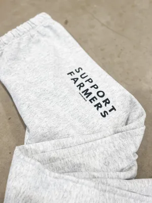 Support Farmers Sweatpants - Ash Grey