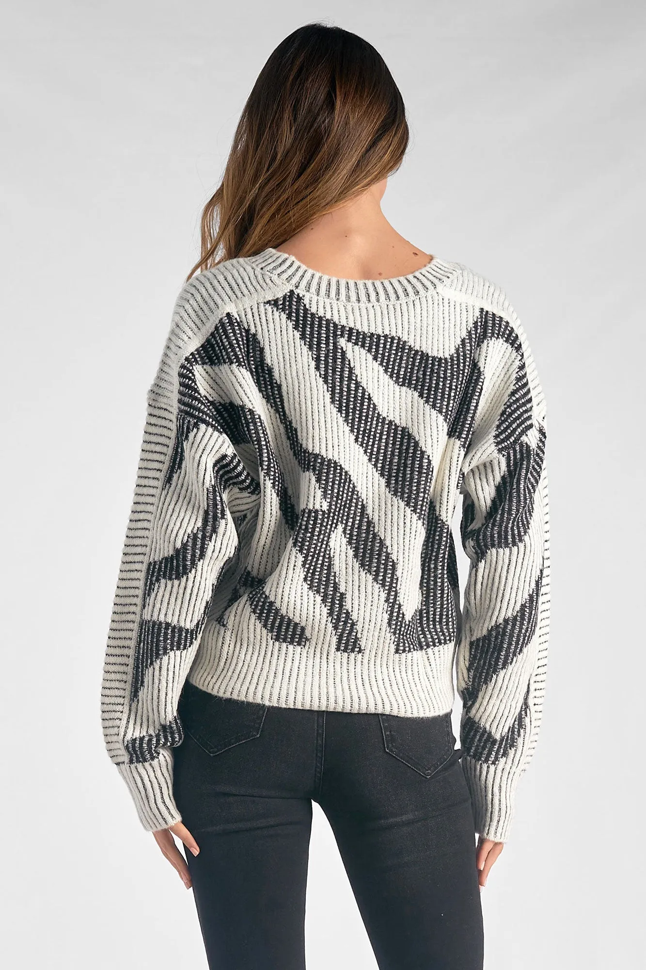 Sweater Crew Neck Printed