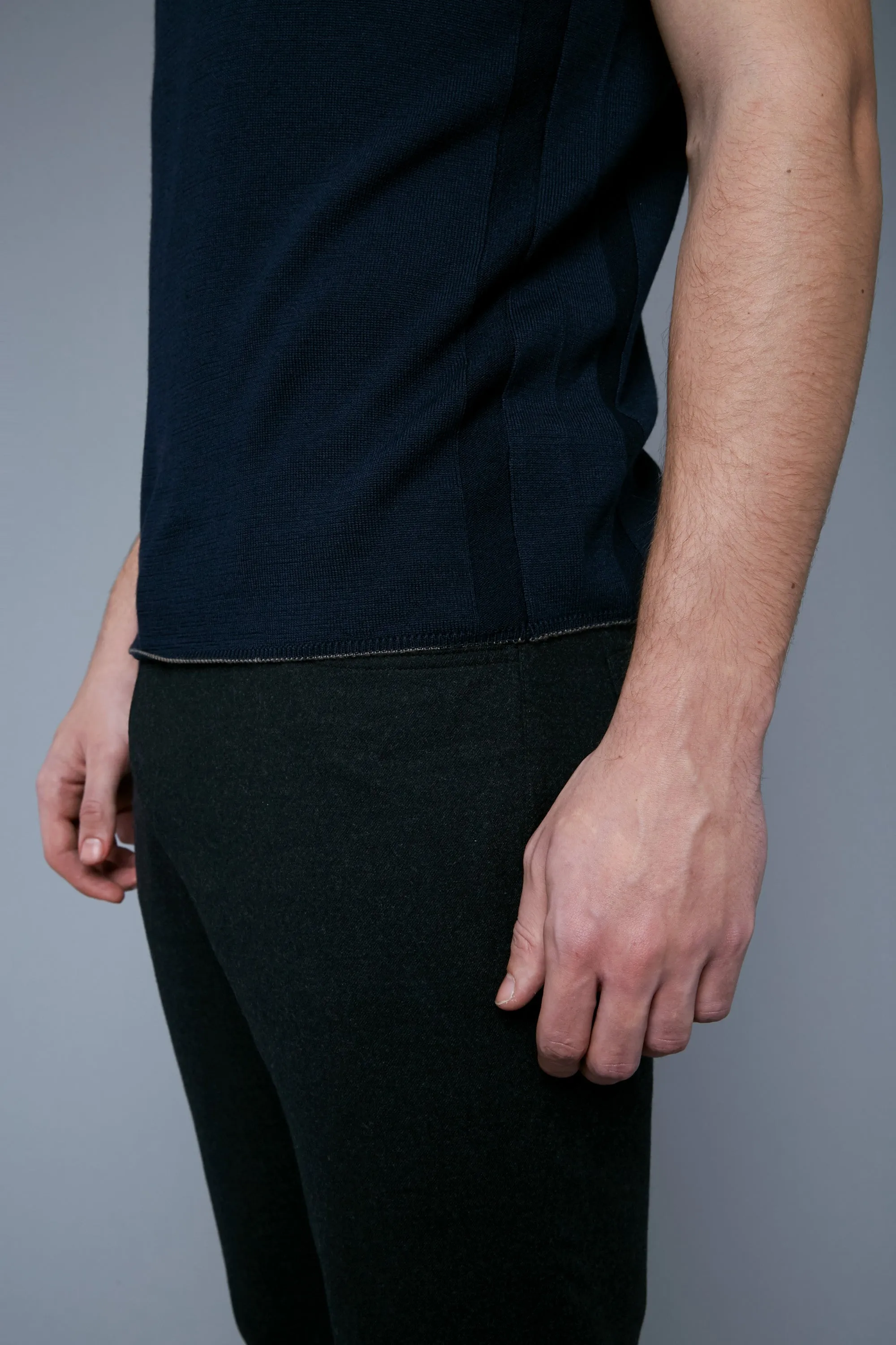 Sweater Tee | Navy