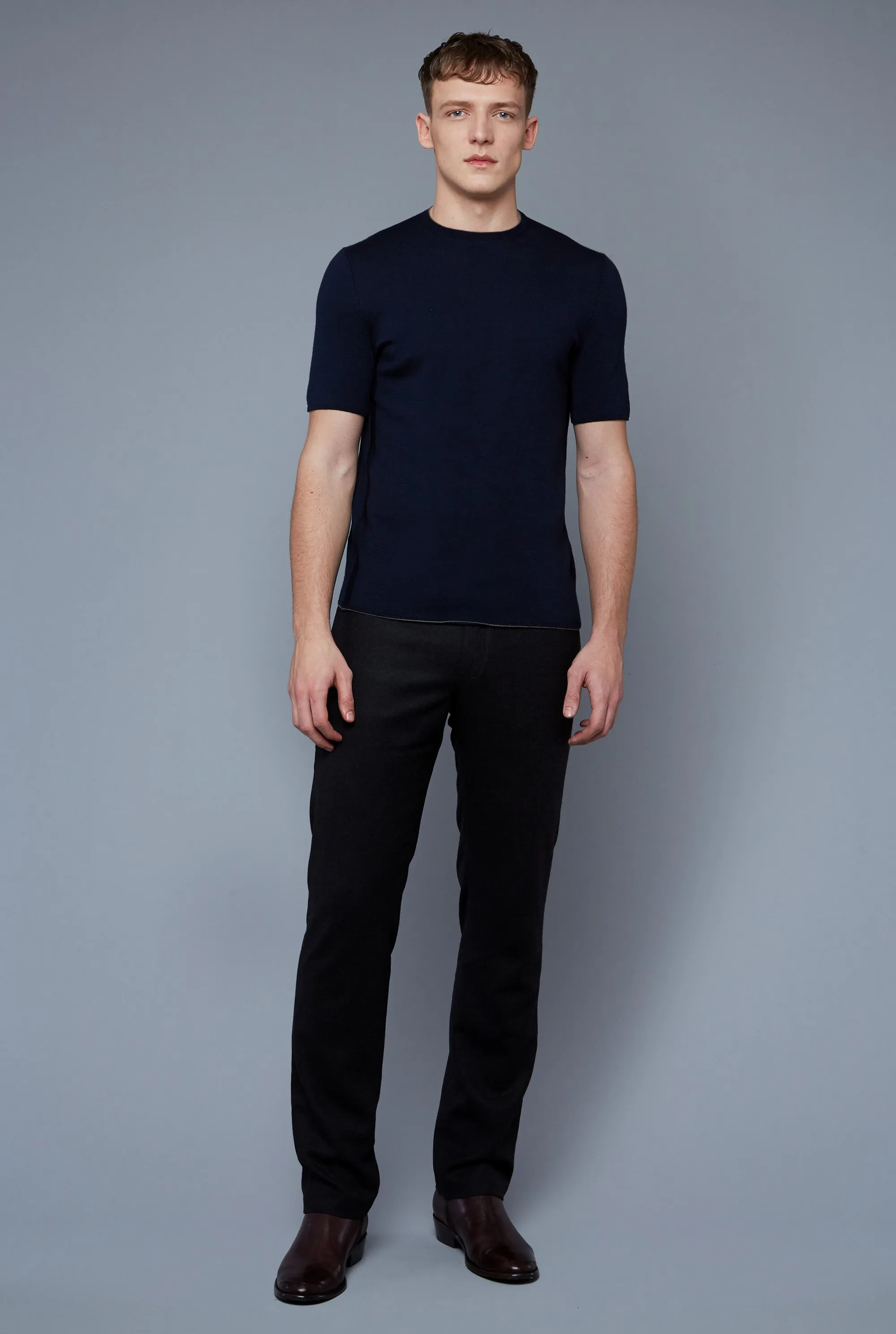 Sweater Tee | Navy