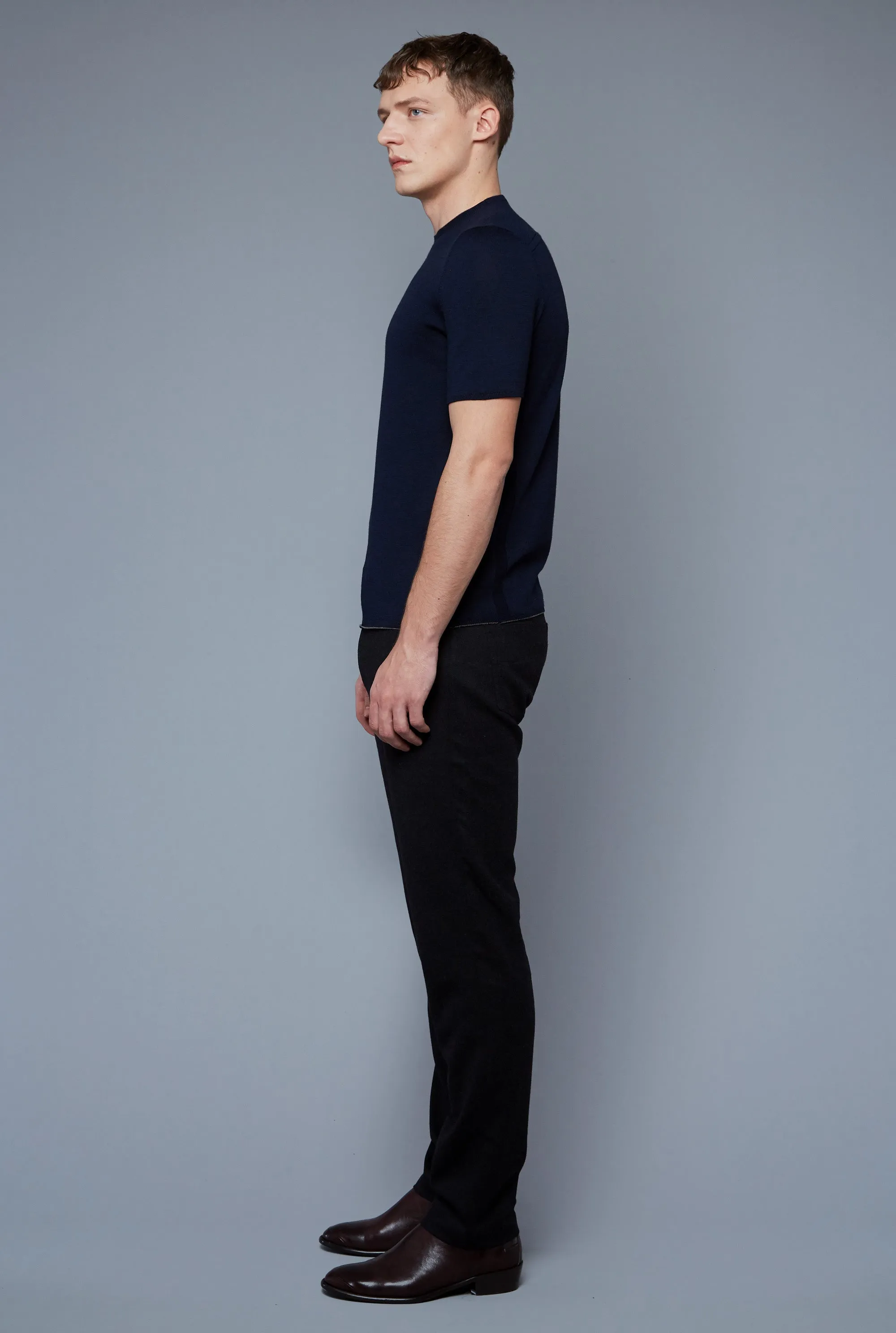 Sweater Tee | Navy