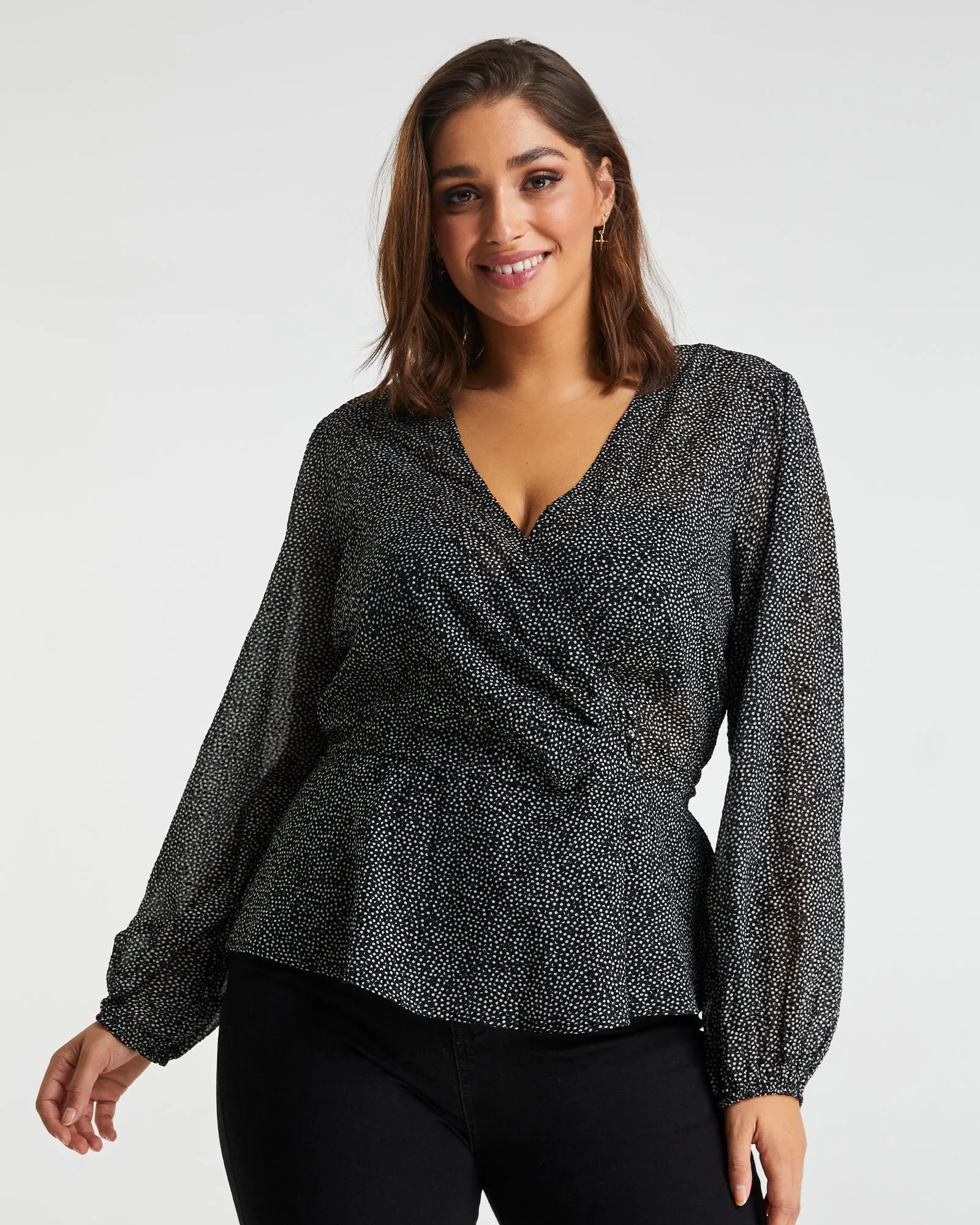 Sweet Spot Top | Black/Milk
