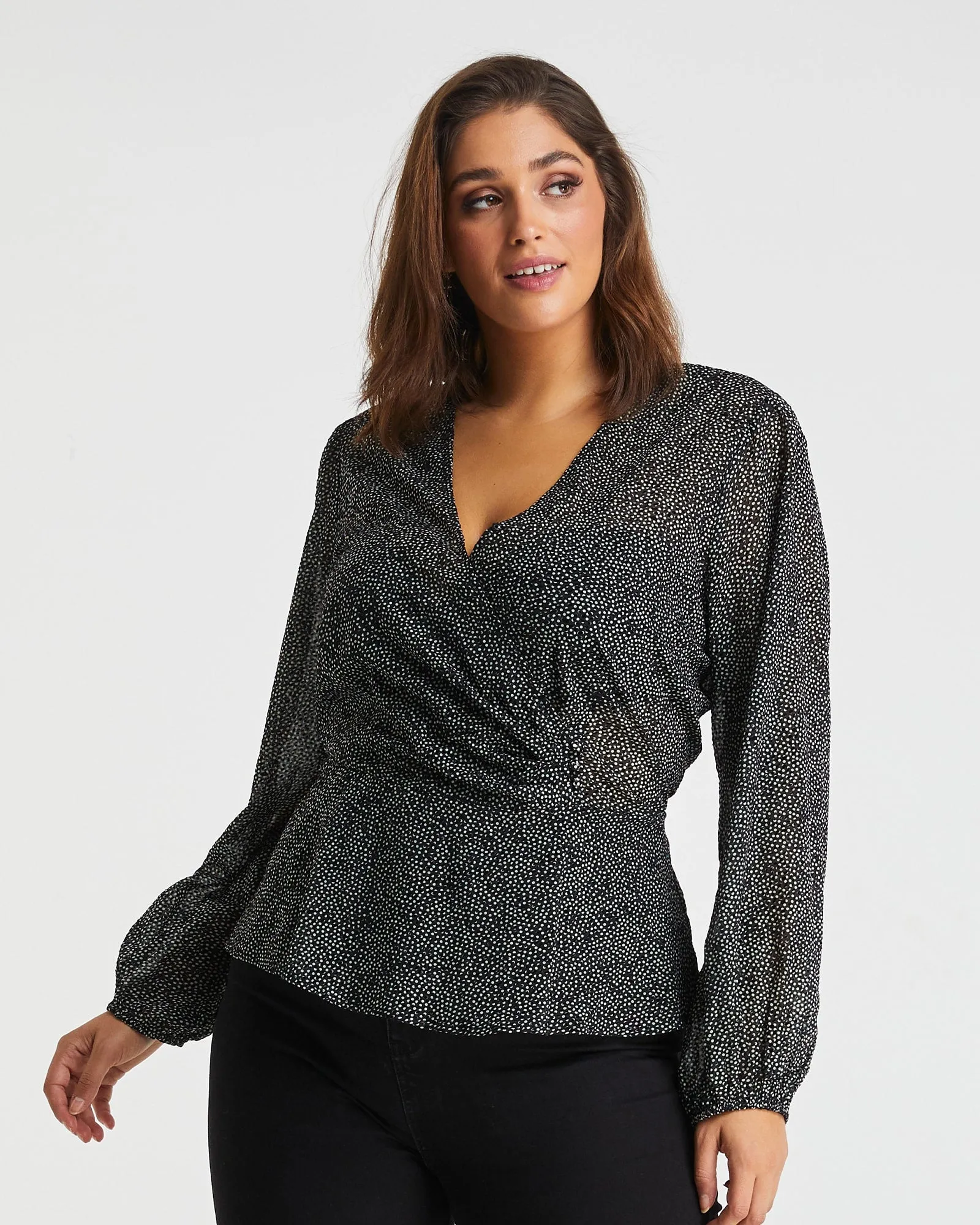 Sweet Spot Top | Black/Milk