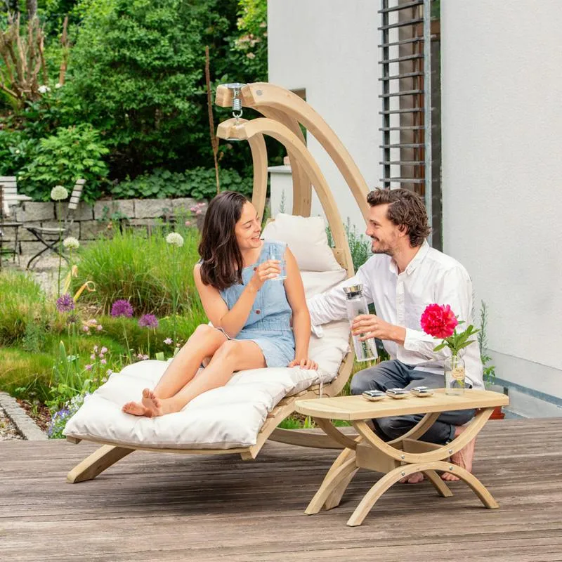 Swing Lounger Creme Set