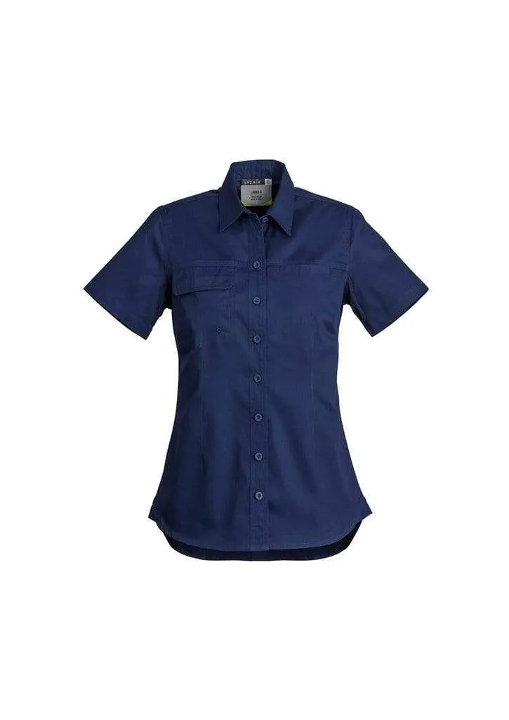 SYZMIK Women’s Lightweight Tradie Shirt - Short Sleeve ZWL120