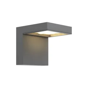 Taag 10 In. PC|LF LED Outdoor Wall Sconce 3000K Gray Finish