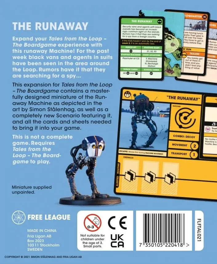 Tales From the Loop: The Runaway Scenario Pack