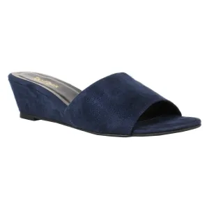 Tao Paris Ida 10012-03 Navy Blue Solid Wedges
