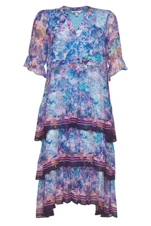Tapisserie Dress in Ink Multi
