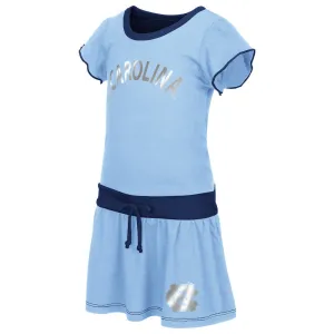 Tar Heels Tot Tie Front Dress