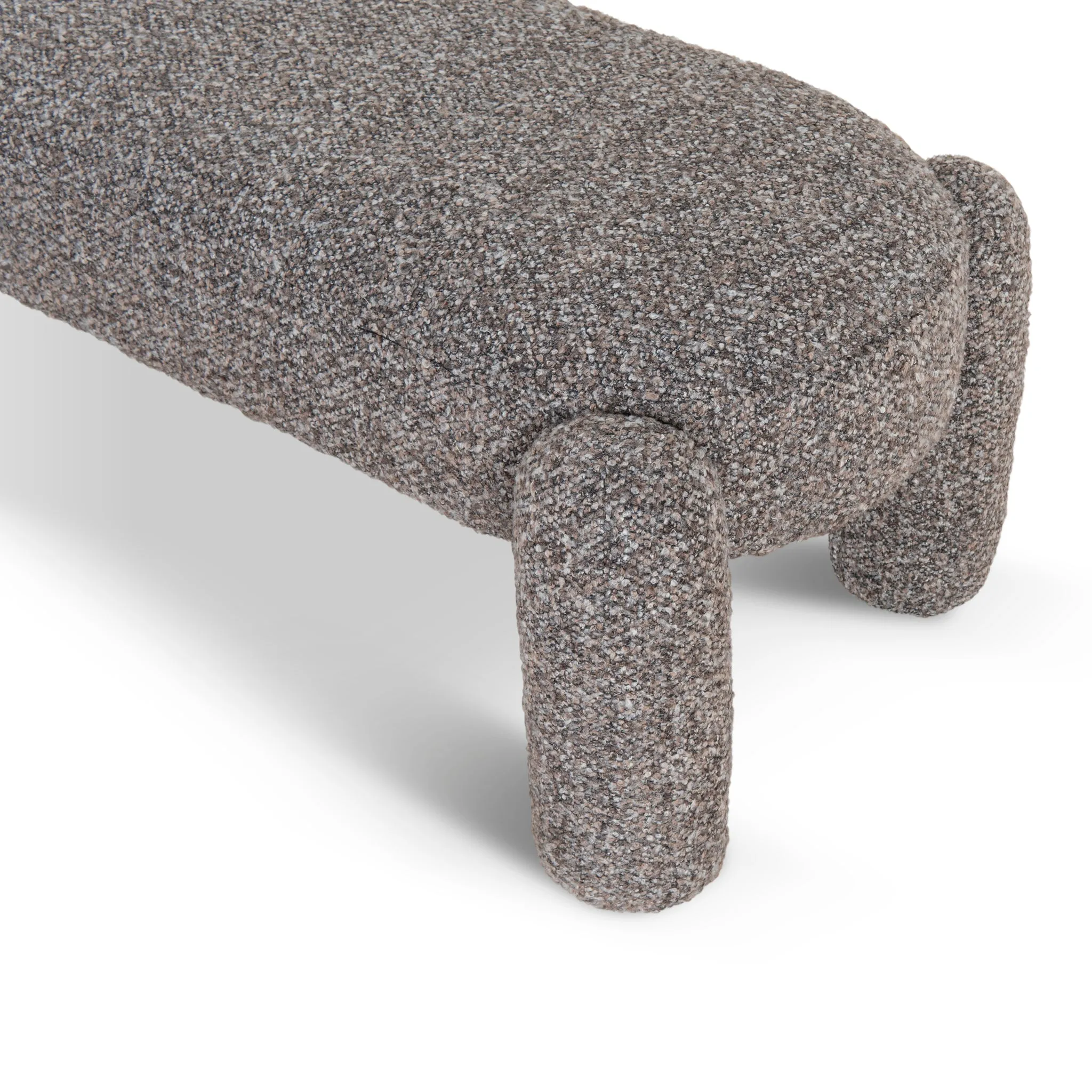 Tasker Long Ottoman - Choco Brown