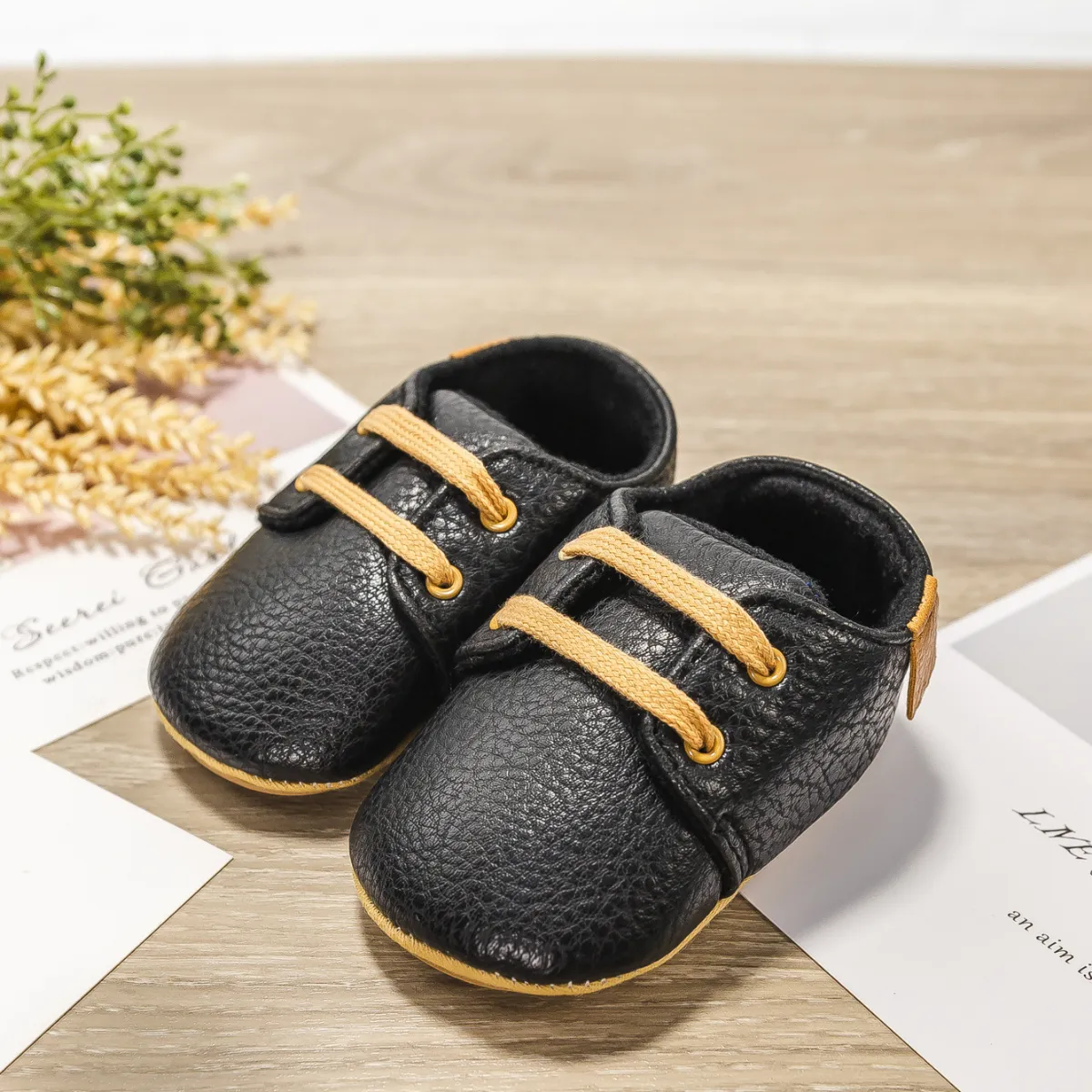 Taylor Soft Sole Shoes - Black