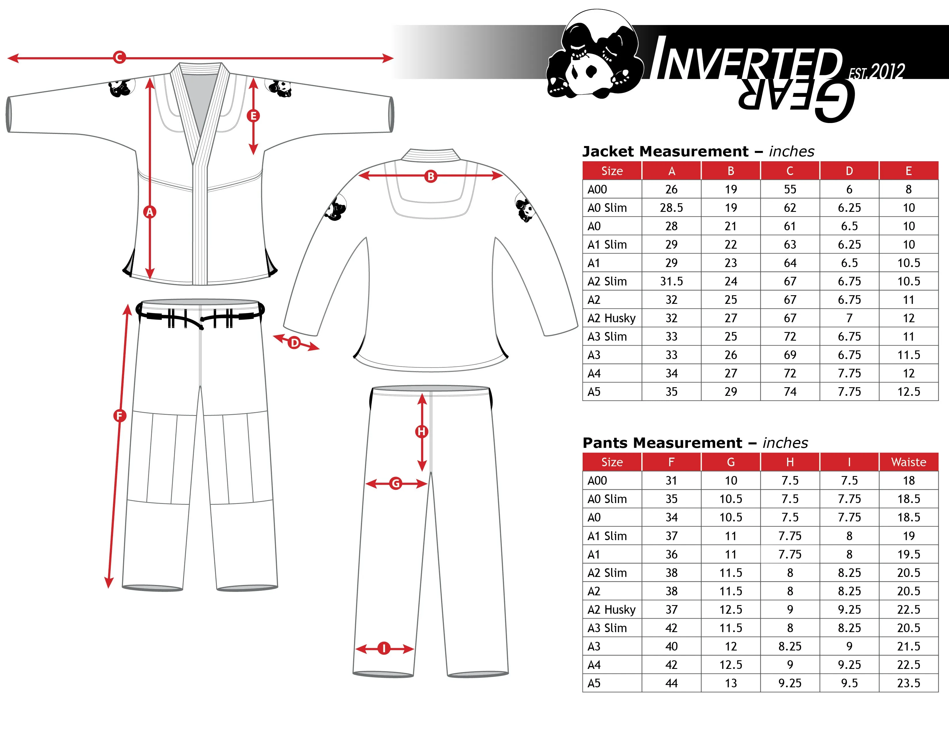 TCO x Inverted Gear "WHITE WOLF" Lightweight Gi