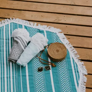 Teal Octavia Towel