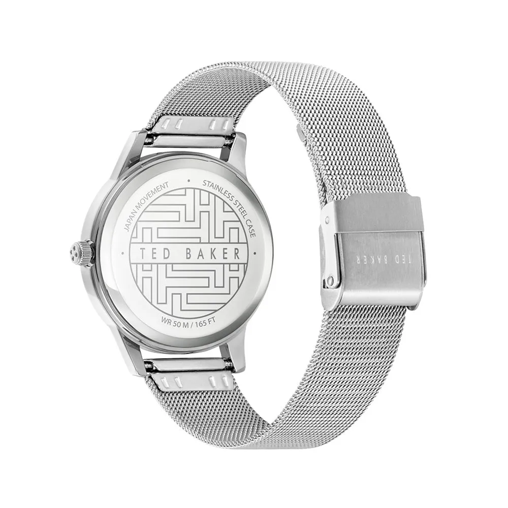 Ted Baker Fitzrovia Classic Chic Ladies Silver Watch BKPFZF126