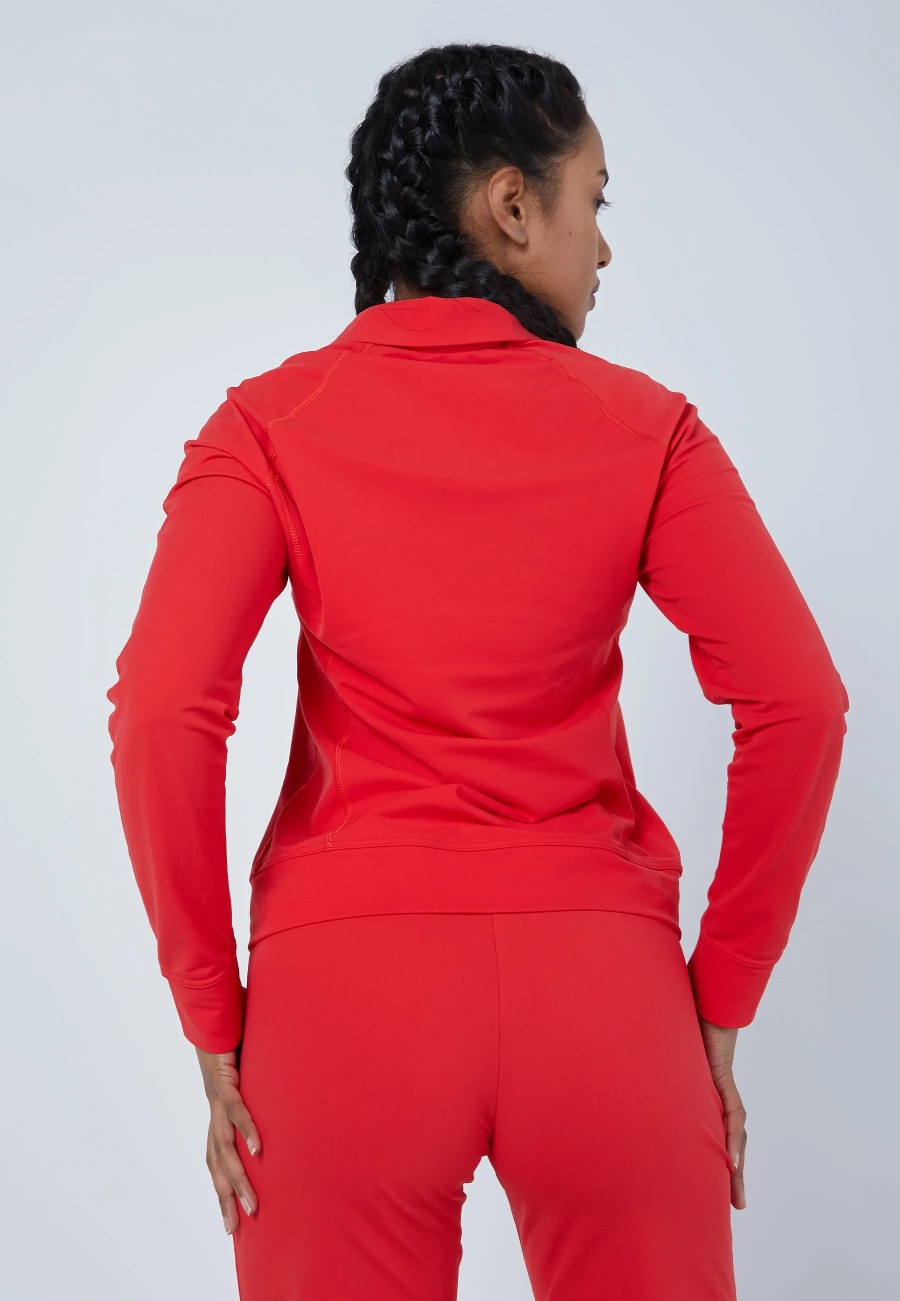 Tennis Tracksuit Top, red