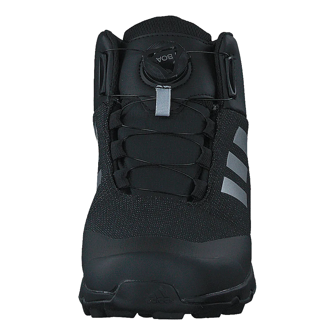 Terrex Winter Mid Boa Hiking Shoes Core Black / Silver Metallic / Core Black