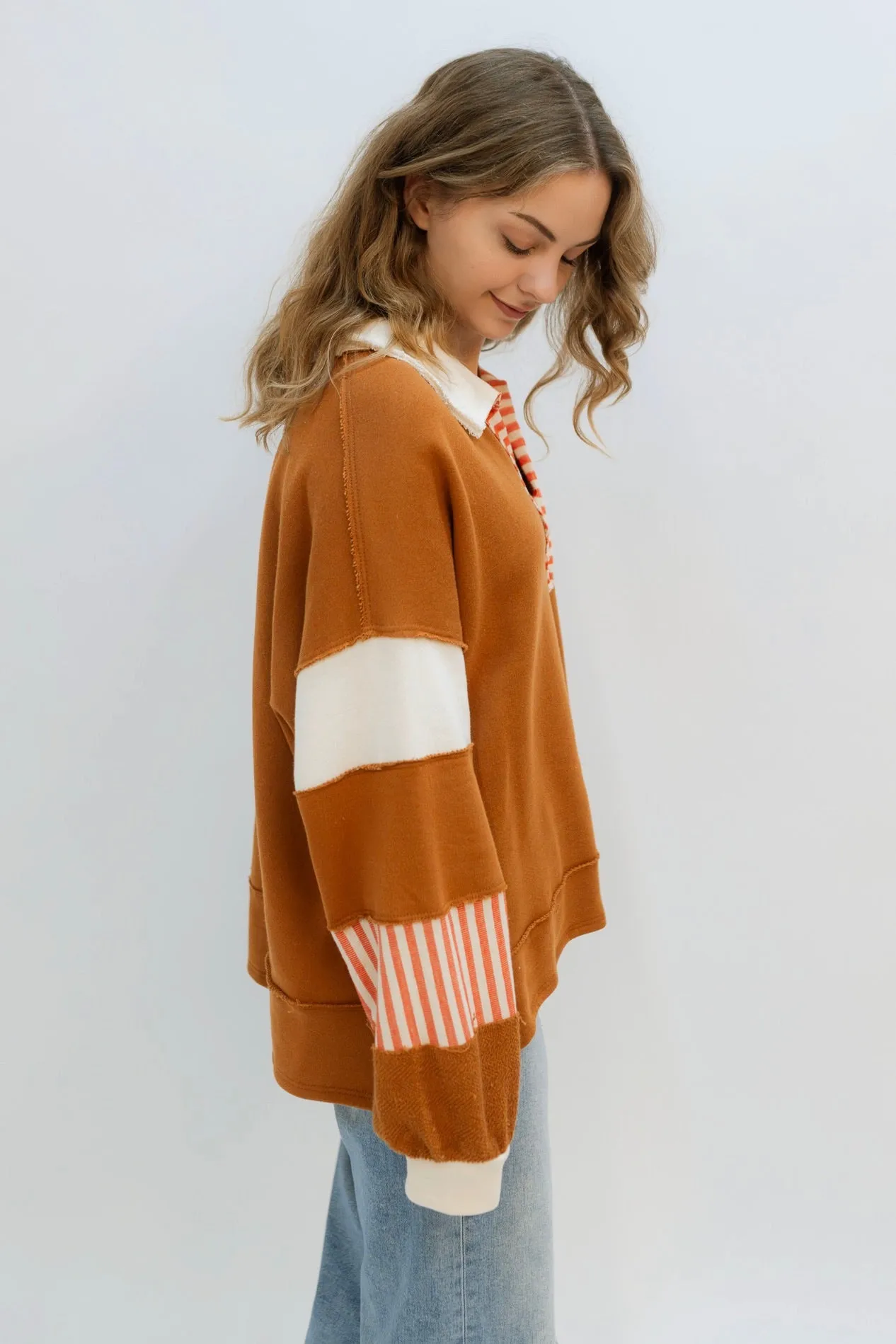 Terry Loose Fit Top