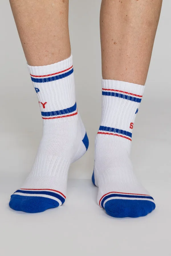 That Friday Feeling Keep It Salty Crew Sock - ASSORTED