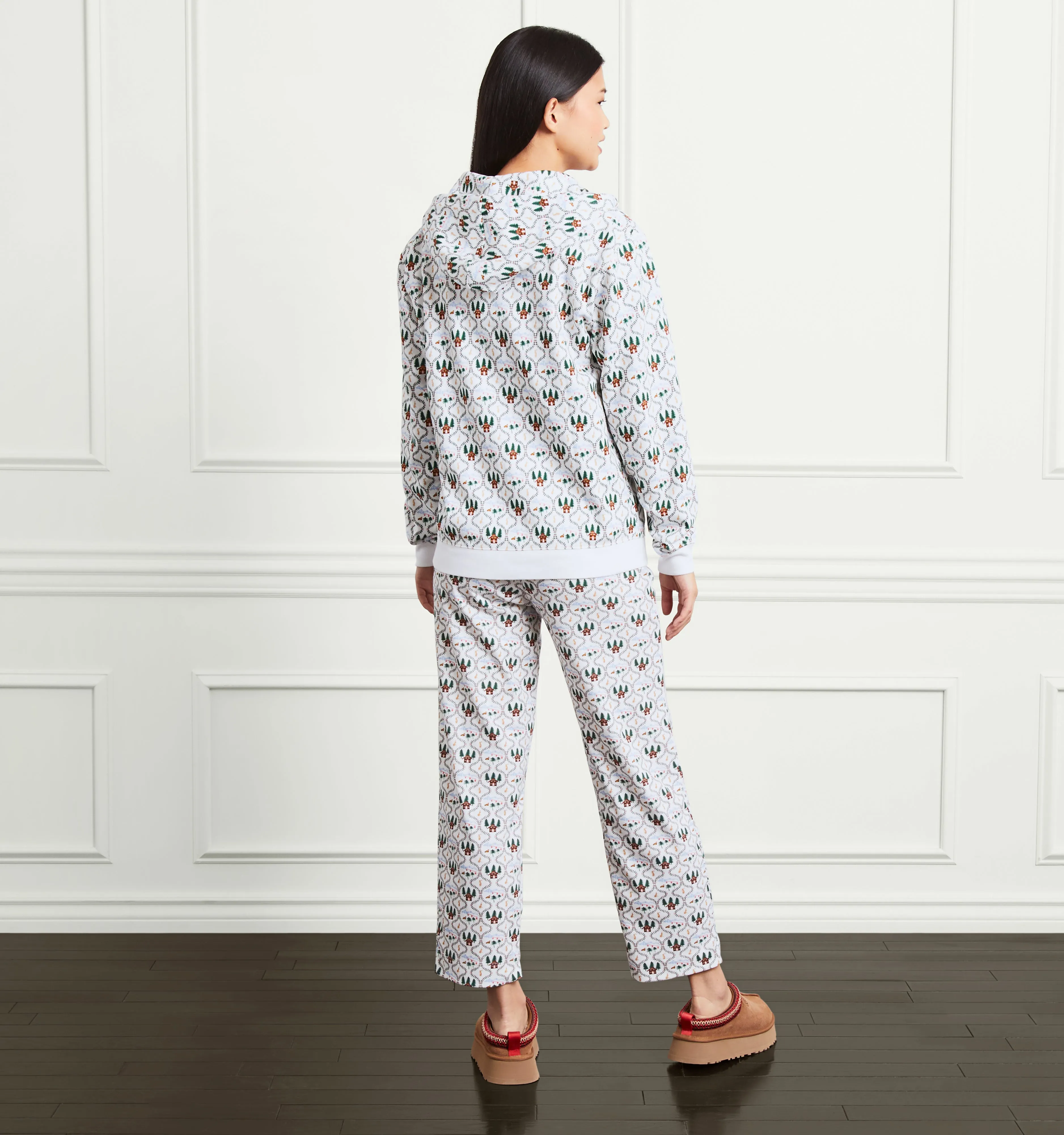 The All-Gender Teddy Zip-Up - Courchevel Toile Multi