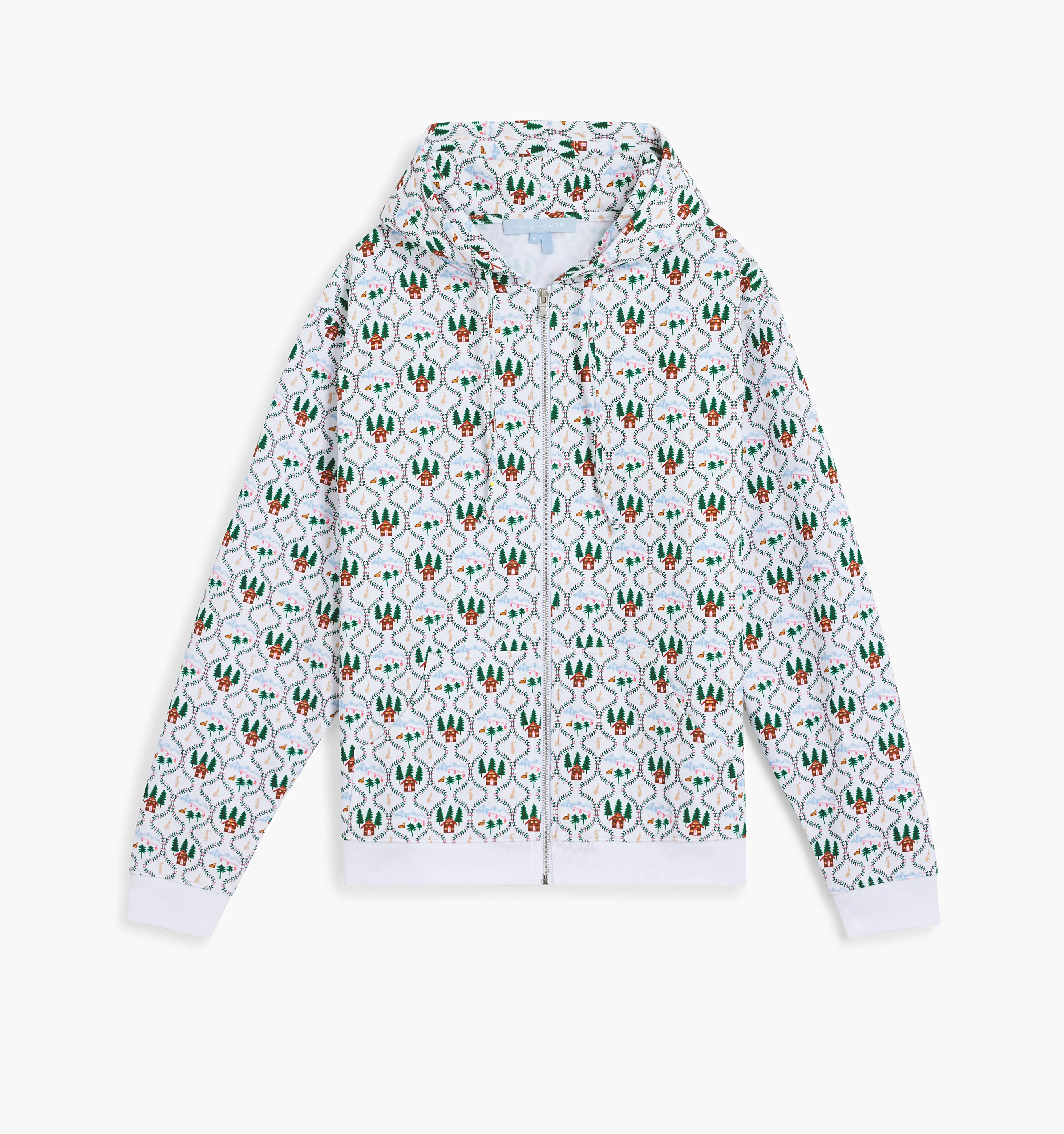 The All-Gender Teddy Zip-Up - Courchevel Toile Multi