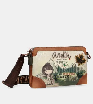 The Forest double compartment shoulder bag