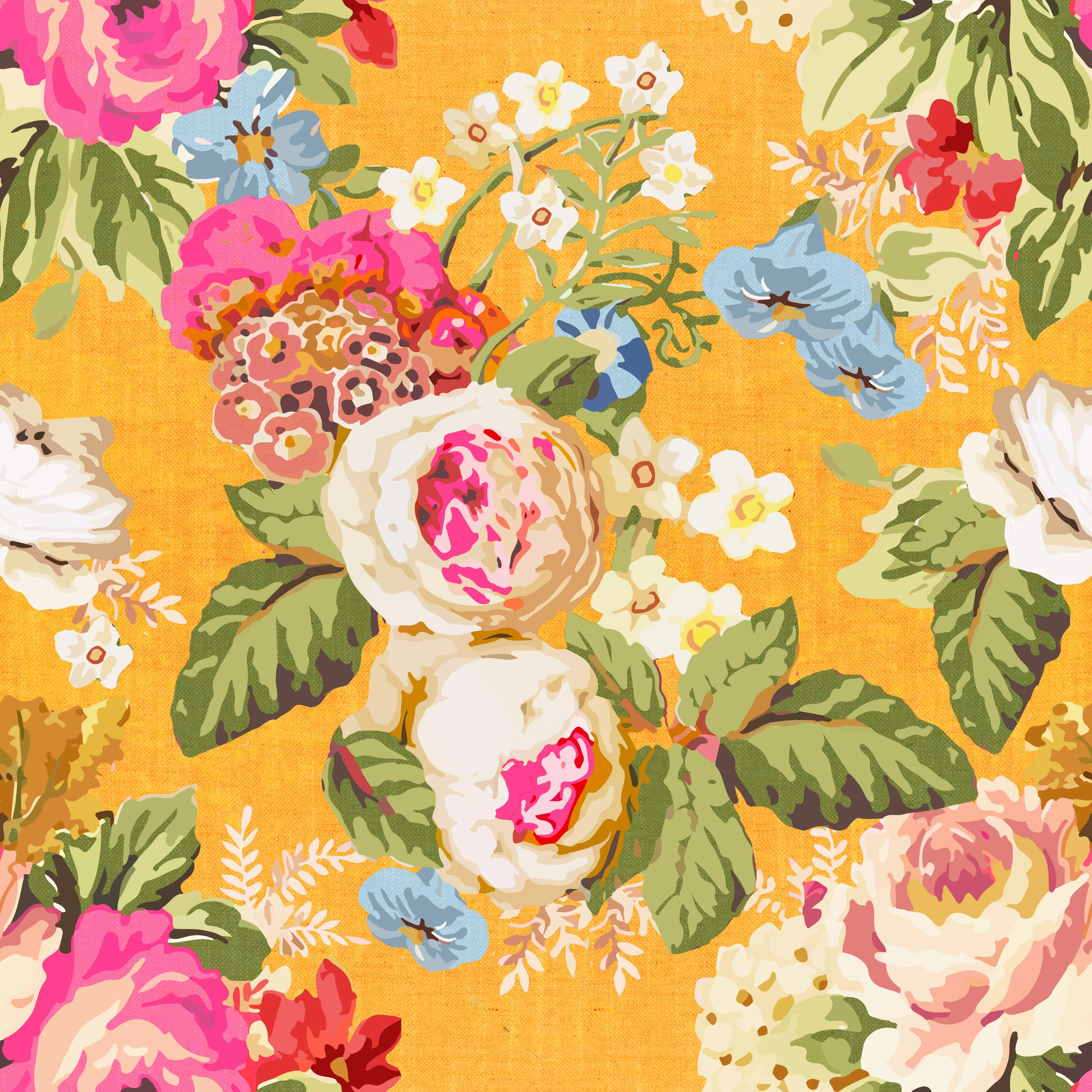 The Maeve Dress - Buttercream Garden