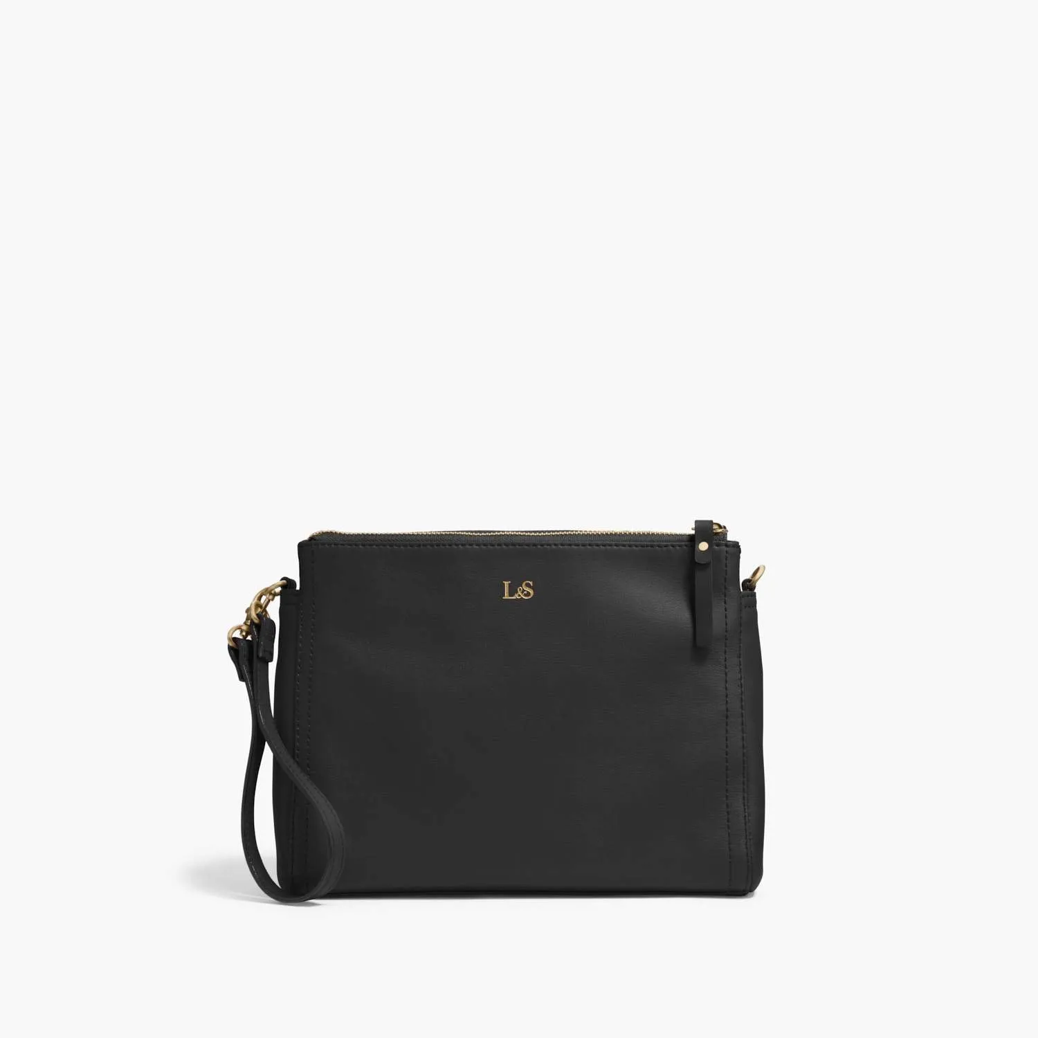 The Pearl - Nappa Leather - Black / Gold / Lavender