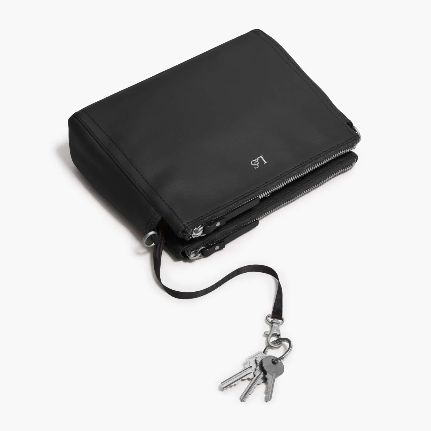 The Pearl - Nappa Leather - Black / Silver / Lavender