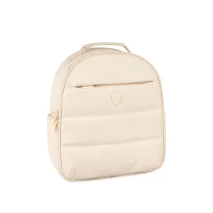 The Puffer Backpack - Ivory