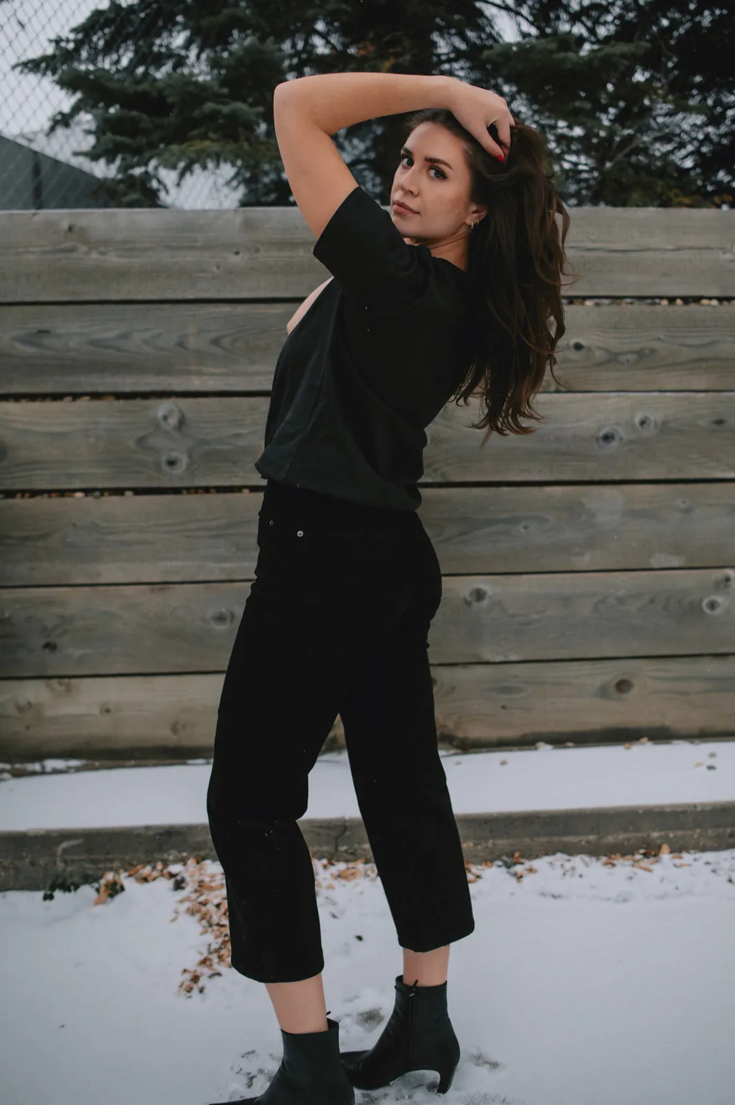 The Savannah Denim by Modern American - Solid Black